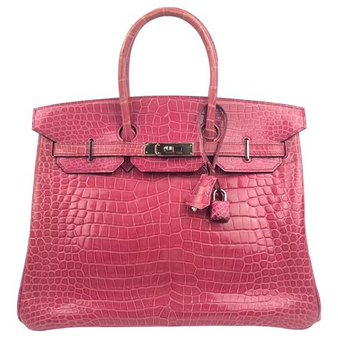 hermes birkin pi|hermes birkin pink crocodile.